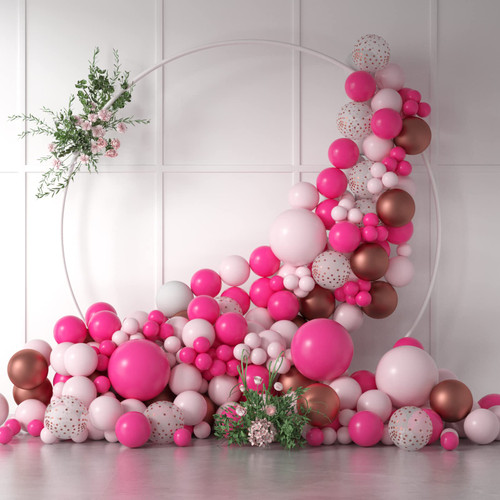 Kysmn Pink Balloon Garland Arch Kit, 153pcs Rose and Pink Balloon Garland Arch Kit Chrome Rose Gold Confetti Latex Balloon for Bridal Shower Wedding Birthday Baby Shower Princess Party Decorations Kysmn Pink Balloon Garland Arch Kit, 153pcs Rose and Pink Balloon Garland Arch Kit Chrome Rose Gold Confetti Latex Balloon for Bridal Shower Wedding Birthday Baby Shower Princess Party Decorations