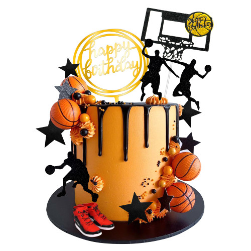 17 PCS Basketball Cake Toppers Basketball Star Themed Cake Decorations for Boy Cake Topper Sport Cake Party Decorations Sports Party Supplies (1) 17 PCS Basketball Cake Toppers Basketball Star Themed Cake Decorations for Boy Cake Topper Sport Cake Party Decorations Sports Party Supplies (1)