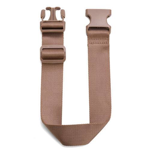 Belt Bag Fanny Pack Extender Adjustable Elastic Strap, Belt Extender for Waist Bum Bag Compatible with Everywhere Belt Bag Brown