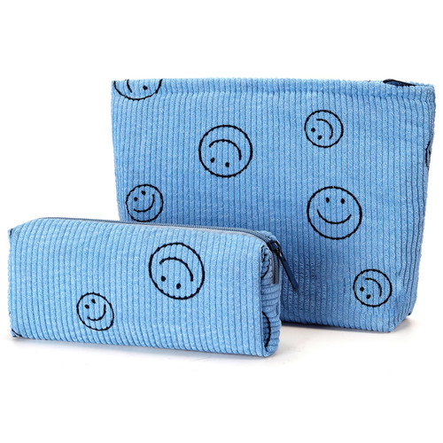 SANYETS Cosmetic Bags,Makeup Bag for Women,Travel Makeup Bag, Corduroy MakeUp Bag Organizer,Small MakeUp Brush Bag,Make Up Purse Pouch with Zipper,Cute Toiletry Bag,Aesthetic Preppy Stuff SANYETS Cosmetic Bags,Makeup Bag for Women,Travel Makeup Bag, Corduroy MakeUp Bag Organizer,Small MakeUp Brush Bag,Make Up Purse Pouch with Zipper,Cute Toiletry Bag,Aesthetic Preppy Stuff