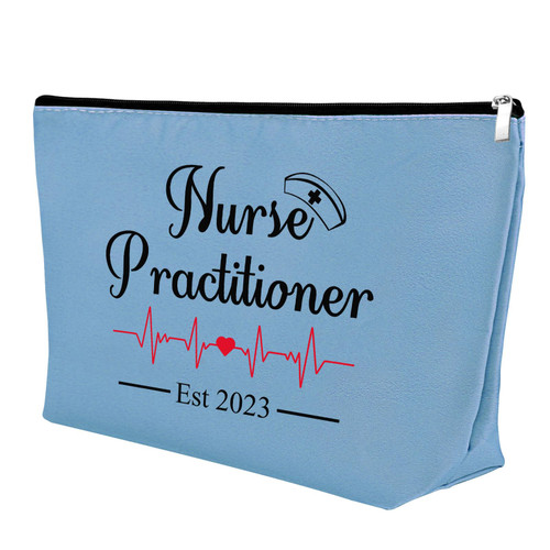 New Nurse Practitioner Gifts Cosmetic Bag New Nurse Graduation Gifts for Nursing Students NP Makeup Bag NP Est 2023 Nurse Gifts Nursing School Graduate Gifts Nursing Student Gifts Travel Pouch?Blue? New Nurse Practitioner Gifts Cosmetic Bag New Nurse Graduation Gifts for Nursing Students NP Makeup Bag NP Est 2023 Nurse Gifts Nursing School Graduate Gifts Nursing Student Gifts Travel Pouch?Blue?