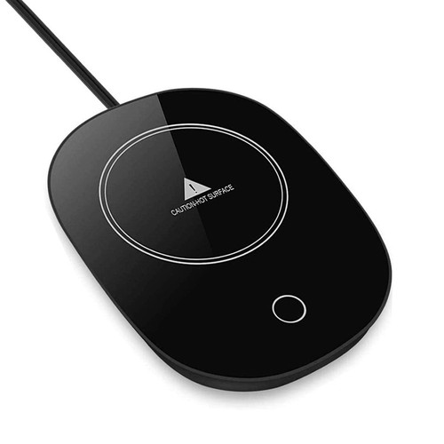 Mug Warmer, PetiddyCoffee Mug Warmer with Auto Shut Off for Desk, Cup Warmer for Coffee to Keep Temperature Up to 131?/ 55?, Electric Beverage Tea Water Milk Warmer, Heating Plate Candle Wax Warmer