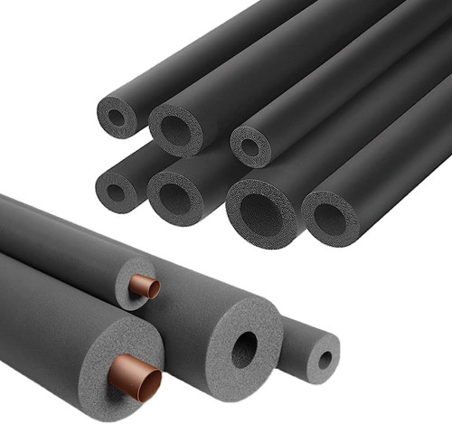 Pipe Insulation Foam Tube - 1/4" Foam Tubing for AC Unit, Guitar Stands, Exercise Machine Handle and Roof Rack (1/4"ID X 3/8"TK)