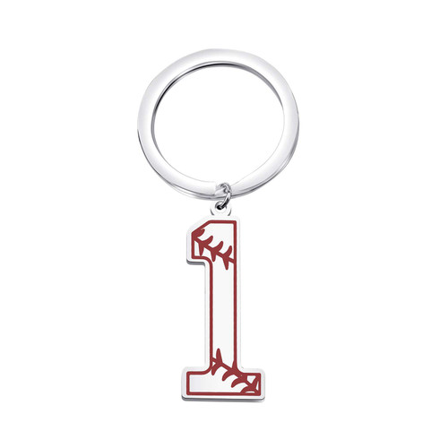 FAADBUK Baseball Initial Keychain Baseball Lucky Number Jewelry Baseball Jersey 0-9 Inspiration Pendant Keychain for Boy Men Girl Women (Baseball 1 K-S) FAADBUK Baseball Initial Keychain Baseball Lucky Number Jewelry Baseball Jersey 0-9 Inspiration Pendant Keychain for Boy Men Girl Women (Baseball 1 K-S)
