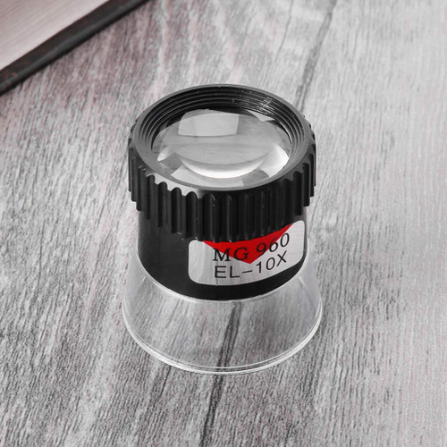 Magnifying Glasses, 10X Jewelers Loupe Magnifier Jewelry Eye Loop Monocle Pocket Magnifying Glass for Watch Repair Coins Gems Stamps Watch Magnifying Glasses, 10X Jewelers Loupe Magnifier Jewelry Eye Loop Monocle Pocket Magnifying Glass for Watch Repair Coins Gems Stamps Watch