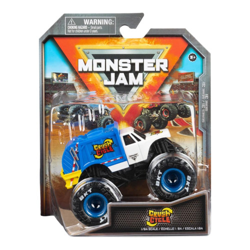Monster Jam 2023 Spin Master 1:64 Diecast Truck Series 31 Trucks on Duty Crush Cycle