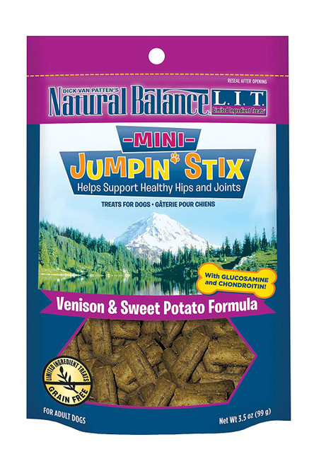 Natural Balance L.I.T. Limited Ingredient Treats Jumpin' Stix Dog Treats
