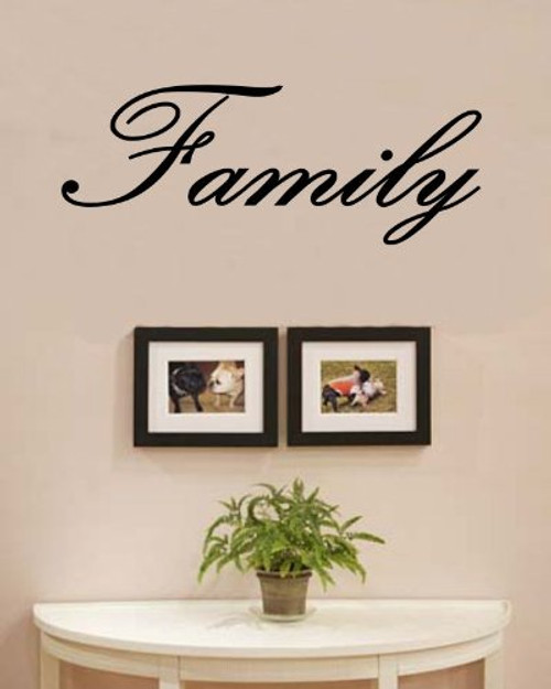 Family Vinyl Wall Decals Quotes Sayings Words Art Decor Lettering Vinyl Wall Art Inspirational Uplifting Family Vinyl Wall Decals Quotes Sayings Words Art Decor Lettering Vinyl Wall Art Inspirational Uplifting