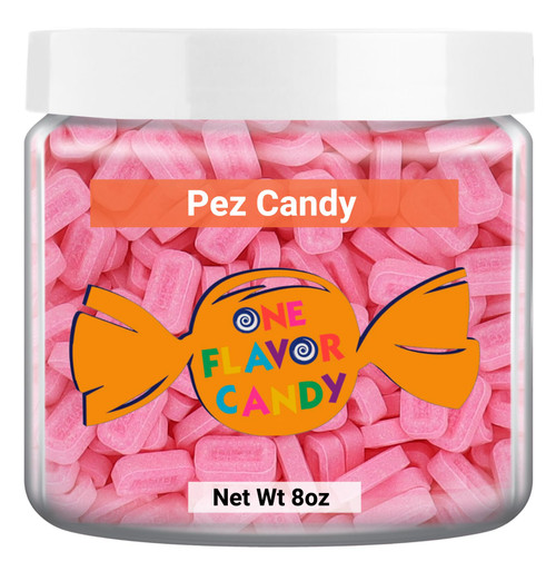 One Flavor Candy Pez Candy Refill Bulk Loose Unwrapped (Cherry, 8oz) One Flavor Candy Pez Candy Refill Bulk Loose Unwrapped (Cherry, 8oz)