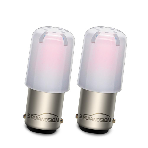 Ruiandsion 2pcs 1157 LED Brake Light Bulb Red 12V BAY15D 2357 2057 1034 3030 18SMD LED Chipsets LED Bulb Replacement for Backup Reverse Tail Lights