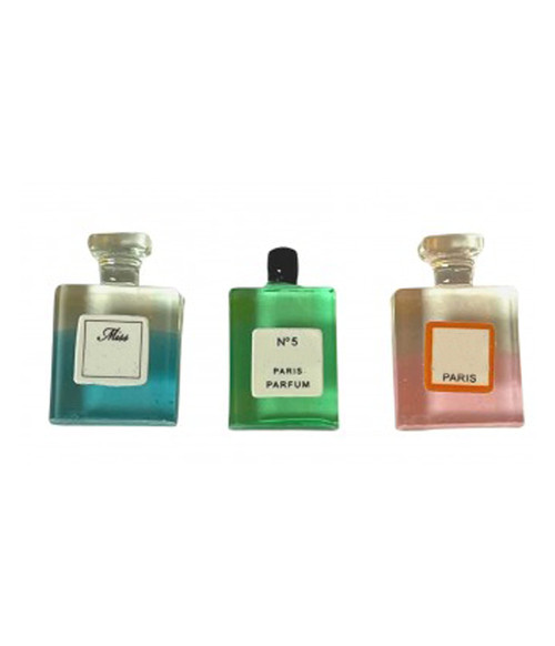 Melody Jane Dolls Houses Dollhouse 3 Bottles of Ladies Perfume Miniature Bedroom Shop Accessory 1:12