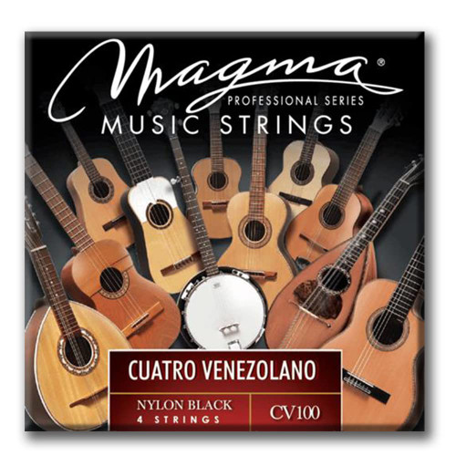 Magma CUATRO VENEZOLANO Strings Special Black Nylon Set (CV100)
