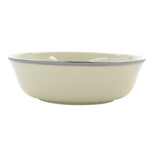 Lenox Tuxedo Platinum Ivory China All Purpose Bowl