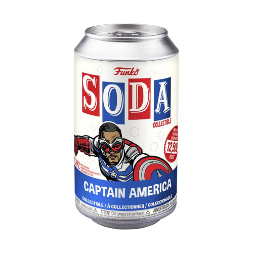 FUNKO VINYL SODA: The Falcon and the Winter Soldier- Captain Falcon (Styles May Vary)