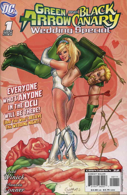 Green Arrow/Black Canary Wedding Special #1 VF ; DC comic book
