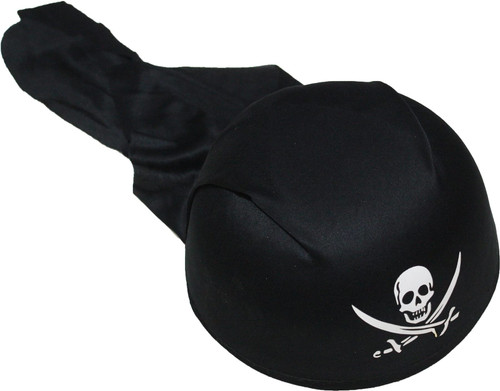 Petitebella Pirate Hard Hat (Black, One Size)