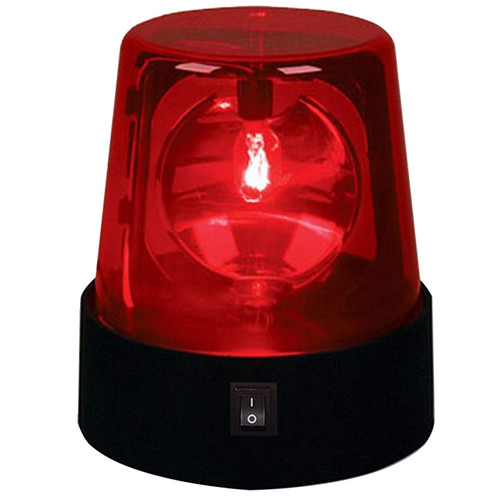 EKDJKK 3inch Rotating Red Flashing Beacon Party Lamp DJ Strobe Light, 360 Degree Flashing Flare Safety Warning Lights Emergency LED Police Car Siren Strobe Lights(Red,Size:1pc)