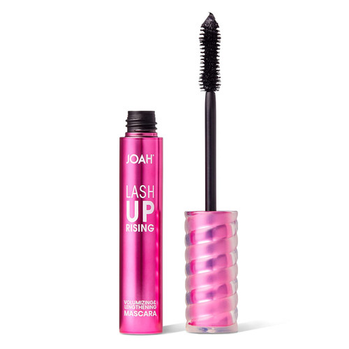 JOAH UPrising Mascara and Boosting Lash Primer, Strengthening & Conditioning White Mascara Formula with Biotin, Vitamin E & Olive Oil, Vegan & Cruelty Free (Waterproof Black Mascara)