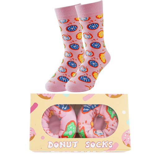 BONANGEL Kids Girls Crazy Novelty Socks Cute Animal Fun Dress Socks Funny Donut Box Gifts for Girls BONANGEL Kids Girls Crazy Novelty Socks Cute Animal Fun Dress Socks Funny Donut Box Gifts for Girls