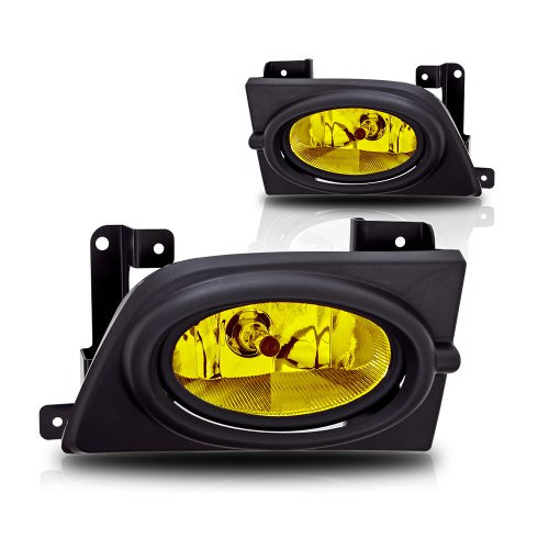 Winjet WJ30-0059-12 Yellow Lens Fog Light Kit (Honda Civic 4 DOOR Sedan ONLY Wiring Kit and Bezel Included) Winjet WJ30-0059-12 Yellow Lens Fog Light Kit (Honda Civic 4 DOOR Sedan ONLY Wiring Kit and Bezel Included)