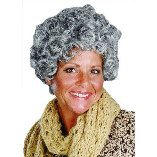 Enigma Wigs Women's Nanna, Mixed Grey, One Size