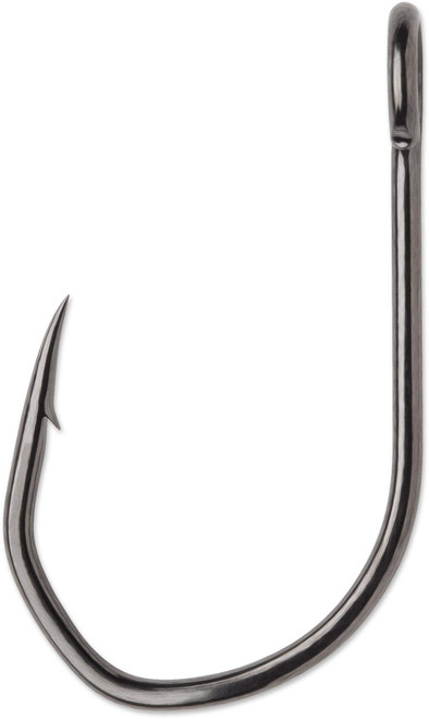 VMC TechSet Siwash Open Eye Short Shank 2X Coastal Black #4/0