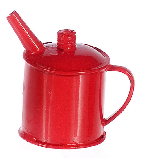 Melody Jane Dollhouse Red Petrol Gas Can 1:12 Miniature Garage Shop Accessory