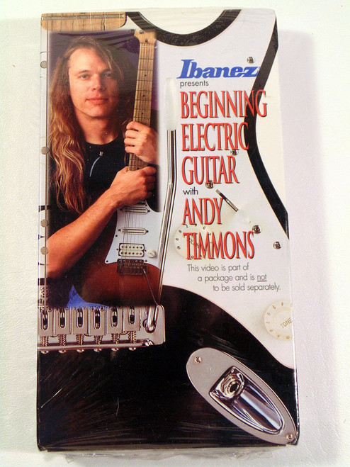 Ibanez Presents Beginning Electric Guitar with Andy Timmons (1 VHS Tape)