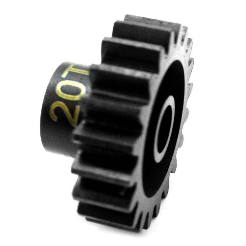 Hot Racing NSG20M1 20t Steel Mod 1 Pinion Gear 5mm