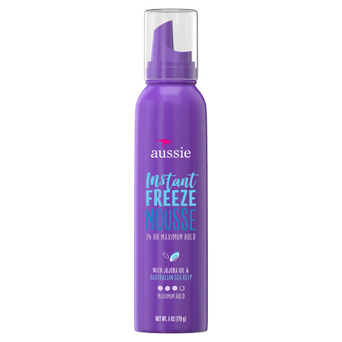 Aussie Instant Freeze Sculpting Mousse 24 Hour Maximum Hold 6 oz ( Pack of 1) Aussie Instant Freeze Sculpting Mousse 24 Hour Maximum Hold 6 oz ( Pack of 1)
