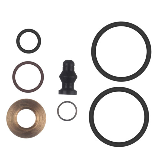 ERINGOGO 1 Set Fuel Injector Seal Fuel Seal O-Shape Rings Fuel Injection Seal Kit Fuel Injector O-Shaped Rings Injection Rubber Sealing Rings Rubber Rings for Injector Suite Copper Fuel Oil