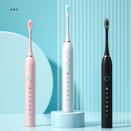 crgrtght Electric Toothbrush, Electric Toothbrush with 8 Brush Heads, Smart 6-Speed Timer Electric Toothbrush Ipx7,Travel Electric Toothbrush,Electric Tooth Brushing for Adults crgrtght Electric Toothbrush, Electric Toothbrush with 8 Brush Heads, Smart 6-Speed Timer Electric Toothbrush Ipx7,Travel Electric Toothbrush,Electric Tooth Brushing for Adults