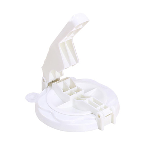 HAKIDZEL Artifact for Pressing Dumpling Wrappers Pastry Skin Press Molds Pizza Dough Press Dumpling Pressing Tool Pastry Wrapper Dumpling Ravioli Maker Press White Manual Wonton Wrappers