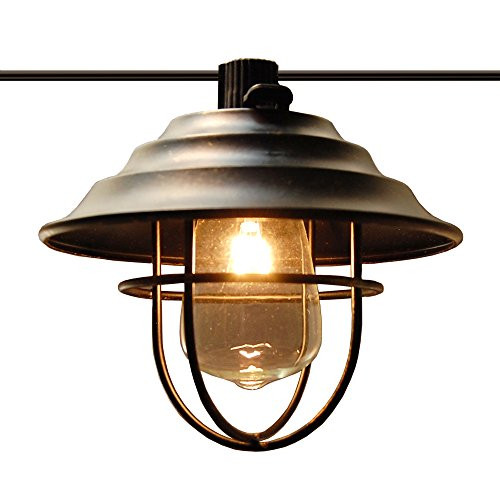 Lumabase Electric Bronze Metal Café String Lights (10 Lights)