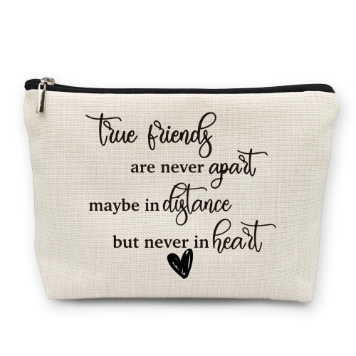huester Friends Makeup Bag, Friendship Gifts for Women Friends, Long Distance Relationship Gifts, Friendship Cosmetic Bag Travel Makeup Make Up Bag Pouch for Best Friends Sister Bestie Women huester Friends Makeup Bag, Friendship Gifts for Women Friends, Long Distance Relationship Gifts, Friendship Cosmetic Bag Travel Makeup Make Up Bag Pouch for Best Friends Sister Bestie Women