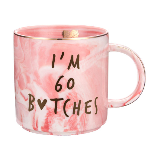 I'm 60 - Funny 60th Birthday Gifts for Women - Best Turning Sixty Year Old Birthday Gifts Ideas for Women, Wife, Mom, Daughter, Sister, Aunt, Best Friends, BFF, Coworkers, Her - Ceramic Coffee Cup I'm 60 - Funny 60th Birthday Gifts for Women - Best Turning Sixty Year Old Birthday Gifts Ideas for Women, Wife, Mom, Daughter, Sister, Aunt, Best Friends, BFF, Coworkers, Her - Ceramic Coffee Cup
