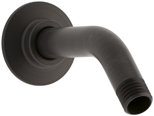 KOHLER K-7395-2BZ MasterShower Showerarm and Flange, 5-3/8-Inch Long, Oil-Rubbed Bronze