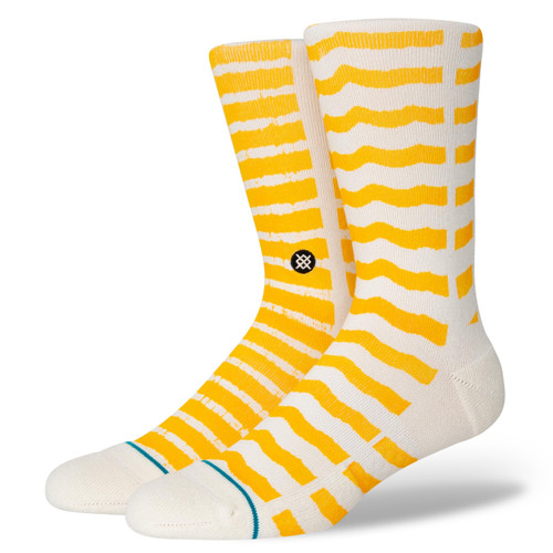 Stance Crew Im Lost Socks (Medium, Off White)
