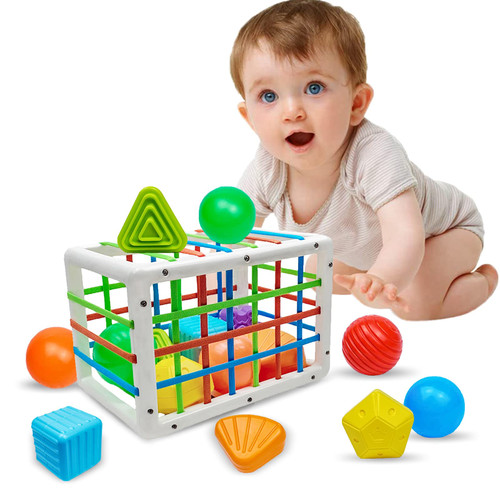 Baby Shape Sorter Toys Sensory Bin for Toddlers 1-3,Sensory Toys for Autistic Children,Montessori Toys for 1 2 3 Year Old,Developmental Toys for 1 Year Old Boy Girl,Baby Toys 12-18 Months Gift Baby Shape Sorter Toys Sensory Bin for Toddlers 1-3,Sensory Toys for Autistic Children,Montessori Toys for 1 2 3 Year Old,Developmental Toys for 1 Year Old Boy Girl,Baby Toys 12-18 Months Gift
