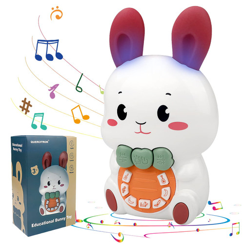 Tinabless Baby Toys 3-6 Months Infant Musical Toys for Babies 3-6-12 Months, Baby Bunny Early Educational Light Up Toy, Baby Learning Toy 12-18 Months Newborn Toy Baby Boys and Girls Gifts Tinabless Baby Toys 3-6 Months Infant Musical Toys for Babies 3-6-12 Months, Baby Bunny Early Educational Light Up Toy, Baby Learning Toy 12-18 Months Newborn Toy Baby Boys and Girls Gifts