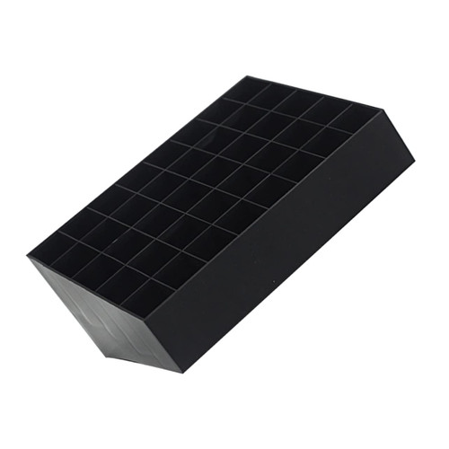 FOMIYES 40 Box Lipstick Organizer Lipstick Display Stand 40 Slots Makeup Holder Makeup Case for Dresser Beauty Organizer Lip Gloss Holder 4 Rows Lipstick Holder Storage Box Cosmetic