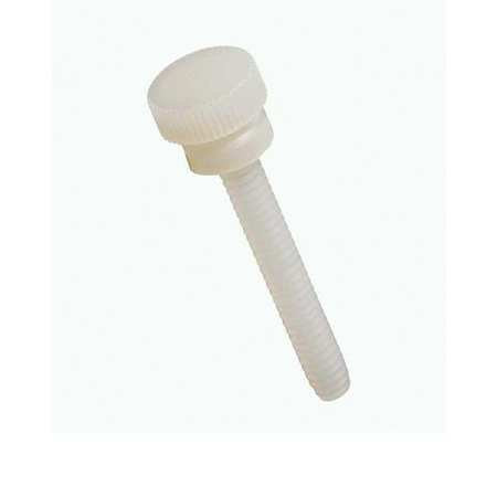 Thumb Screw, knrl, 1/4-20x1 1/2, PK10