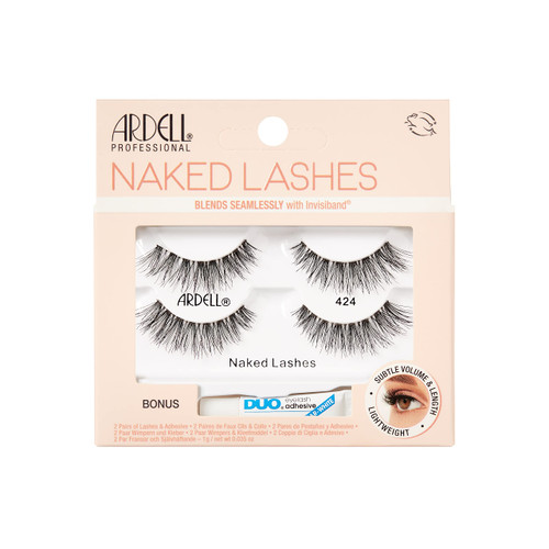 Twin Pack + 1 gram DUO Pipette Naked Lashes 424