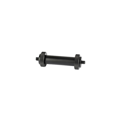 CAMVATE 15mm Micro Rod with Double-Ended 1/4"-20 Male Thread Adapter, 2"