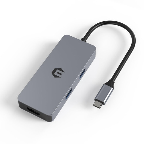 7 in 1 USB C Hub,USB C Docking Station Multiport USB C Adapter HDMI, 100W PD, 3 USB A 3.0, SD/TF Dock for Typ C Laptop
