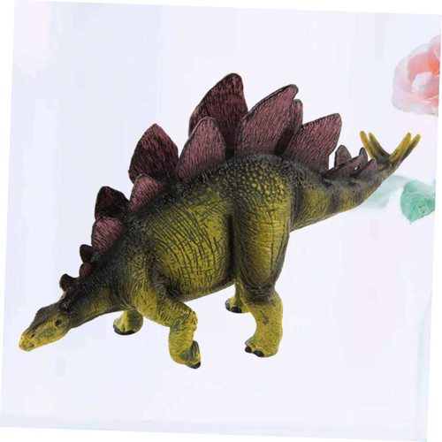 KONTONTY 1pc Toys Stegosaurus Model Dinosaur Toy Dinosaur Ornament for Room Stegosaurus Ornament Dinosaur Model Solid Decorations