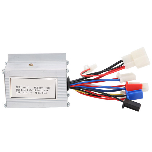 VBESTLIFE Brushed Motor Controller,24V 250W Motor Brushed Controller Box for Electric Scooter E?Bike Tricycle Motor Accessory