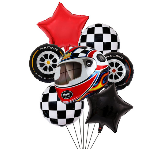 Race Car Balloons Helmet Balloons Tire Balloons Black and White Checkered Balloons for Baby Shower Racing Car Birthday Party Decorations Party Supplies Race Car Balloons Helmet Balloons Tire Balloons Black and White Checkered Balloons for Baby Shower Racing Car Birthday Party Decorations Party Supplies