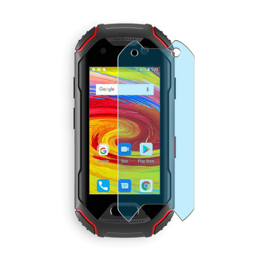 Puccy 4 Pack Anti Blue Light Screen Protector Film, compatible with Unihertz Atom ATUS-01 TPU Guard ? Not Tempered Glass Protectors ?