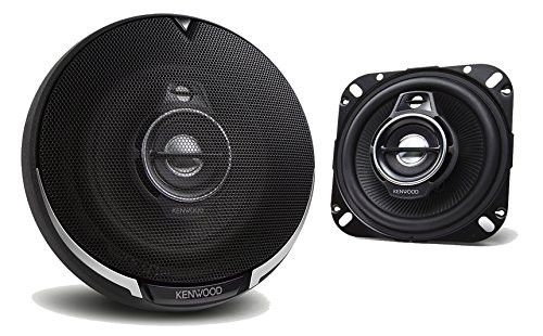 Kenwood 2 New KFC-1095PS 4" 220 Watt 3-Way Car Audio Coaxial Speakers Stereo